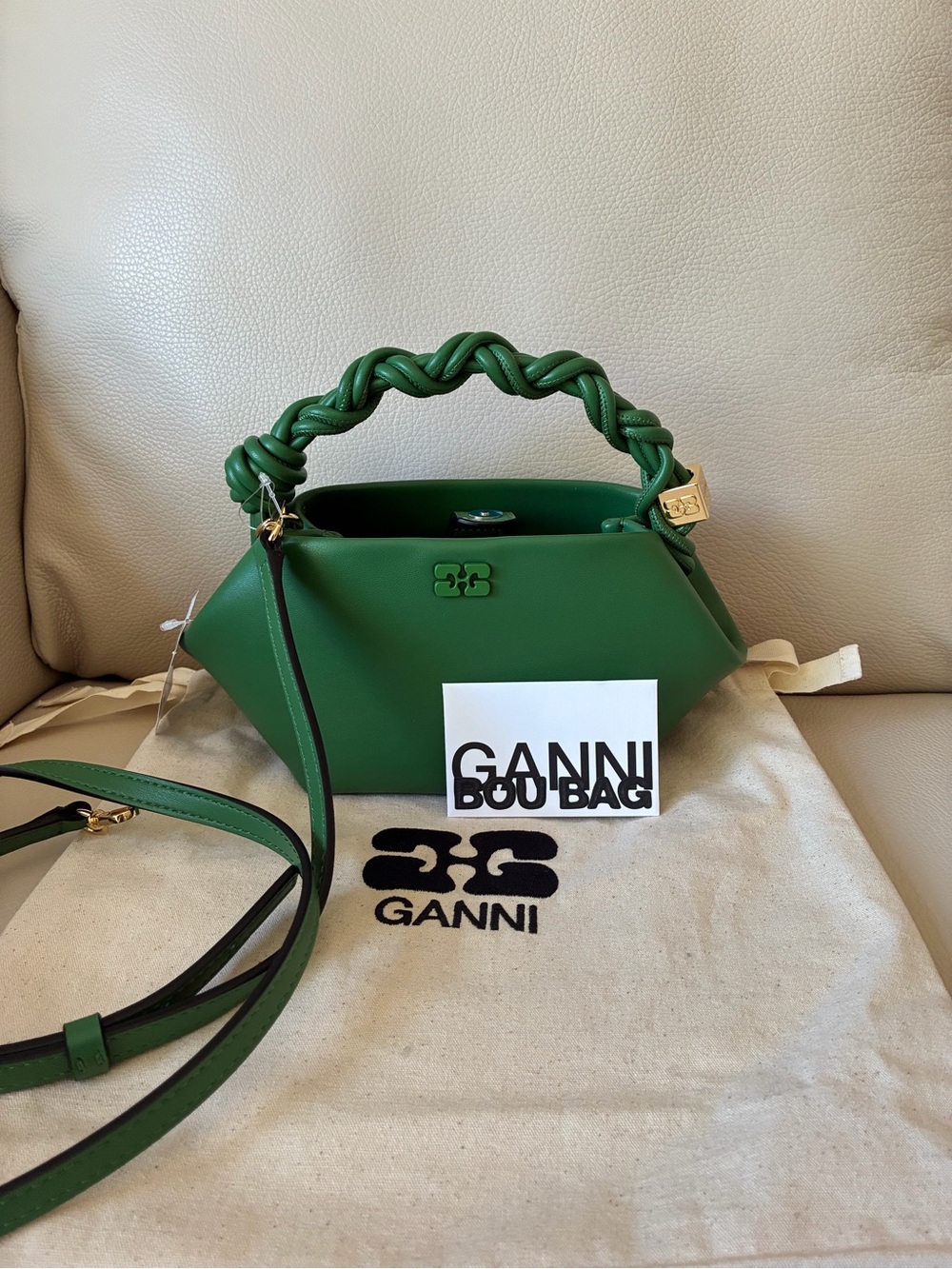 NWT Ganni Mini Bou bag
